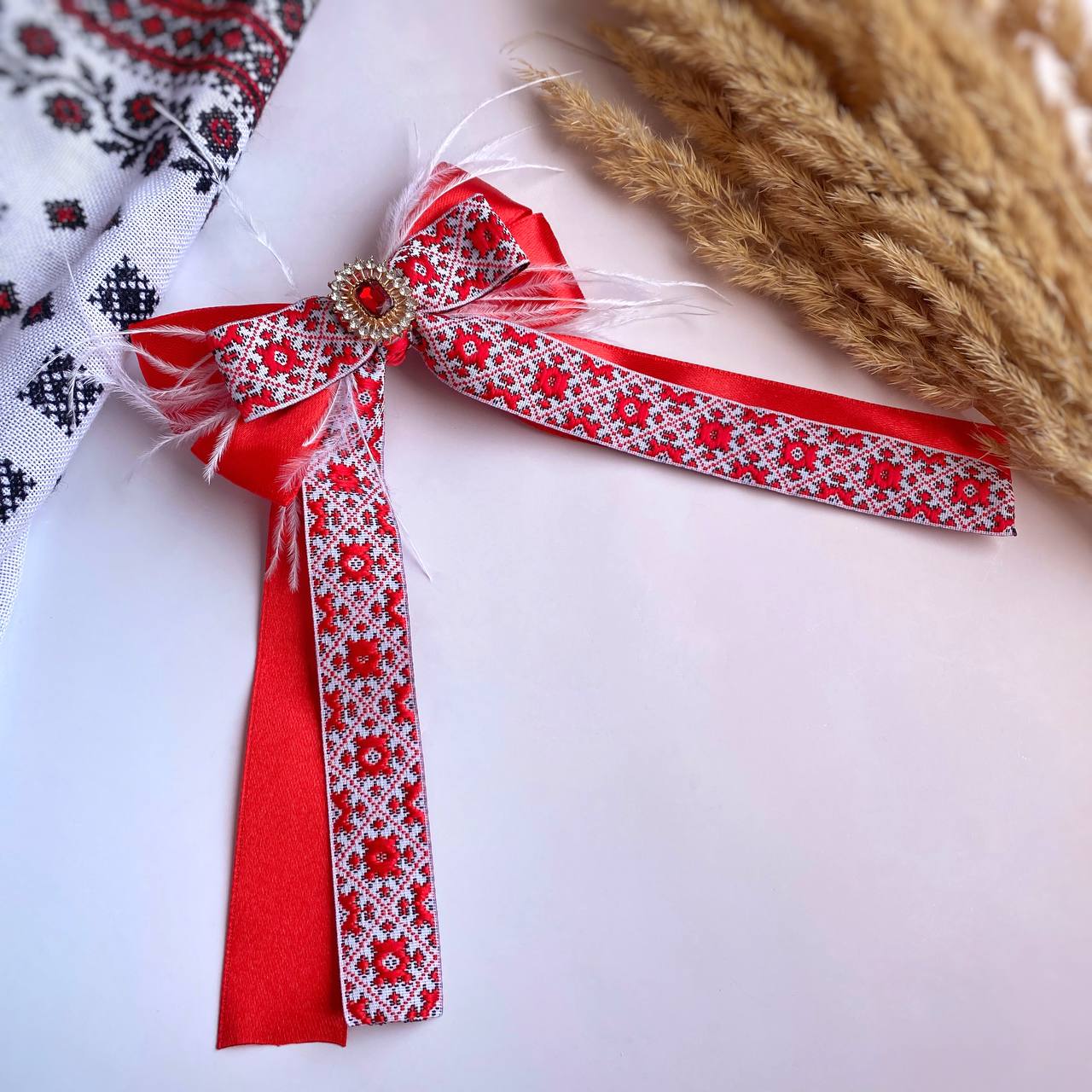 Бант під вишиту сорочку 